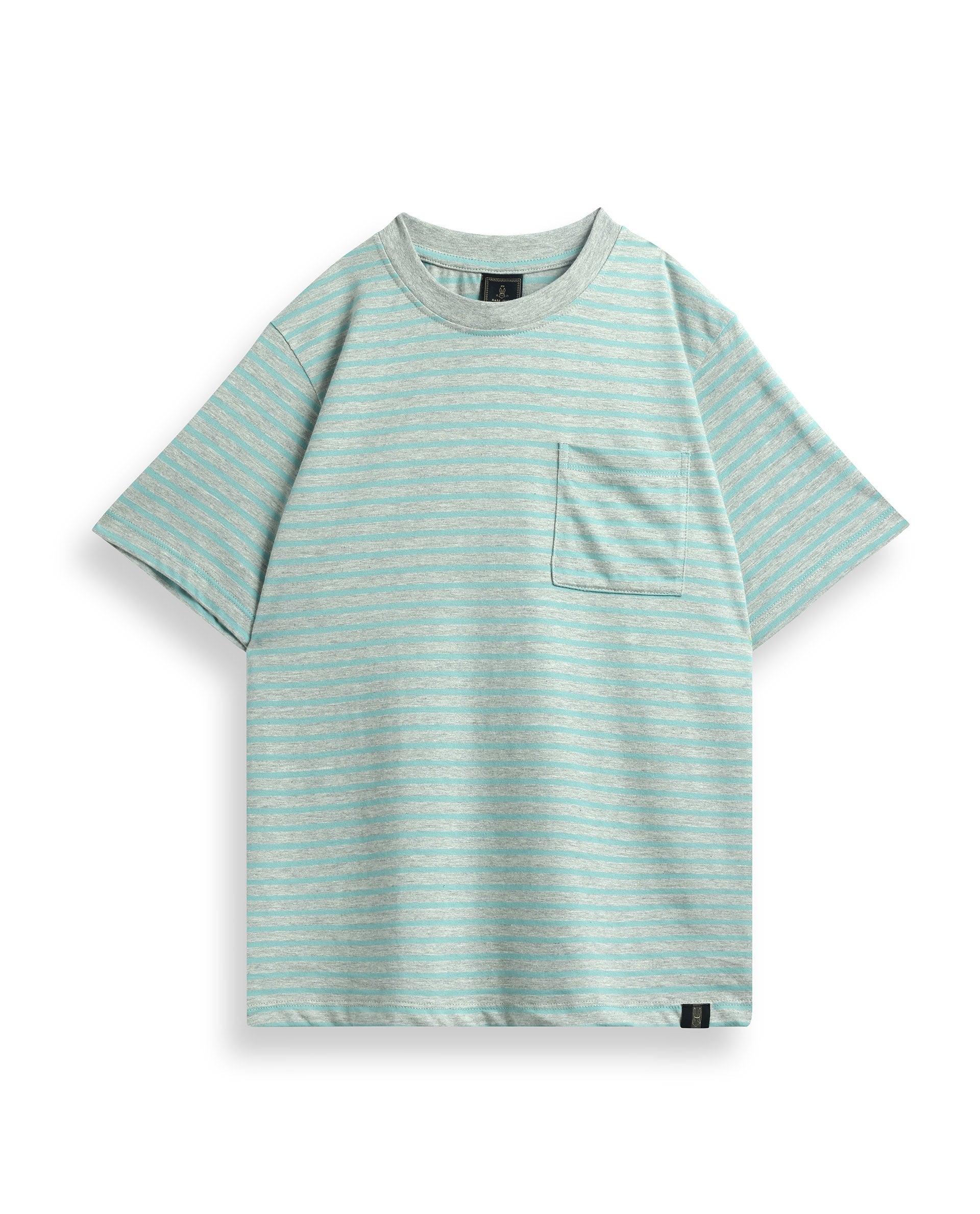 Rare Ones Kids Oto-1 Dusky Pink,Pastel Blue Cotton Half Sleeve Solid Slip-On Closure Regular Fit T-Shirt