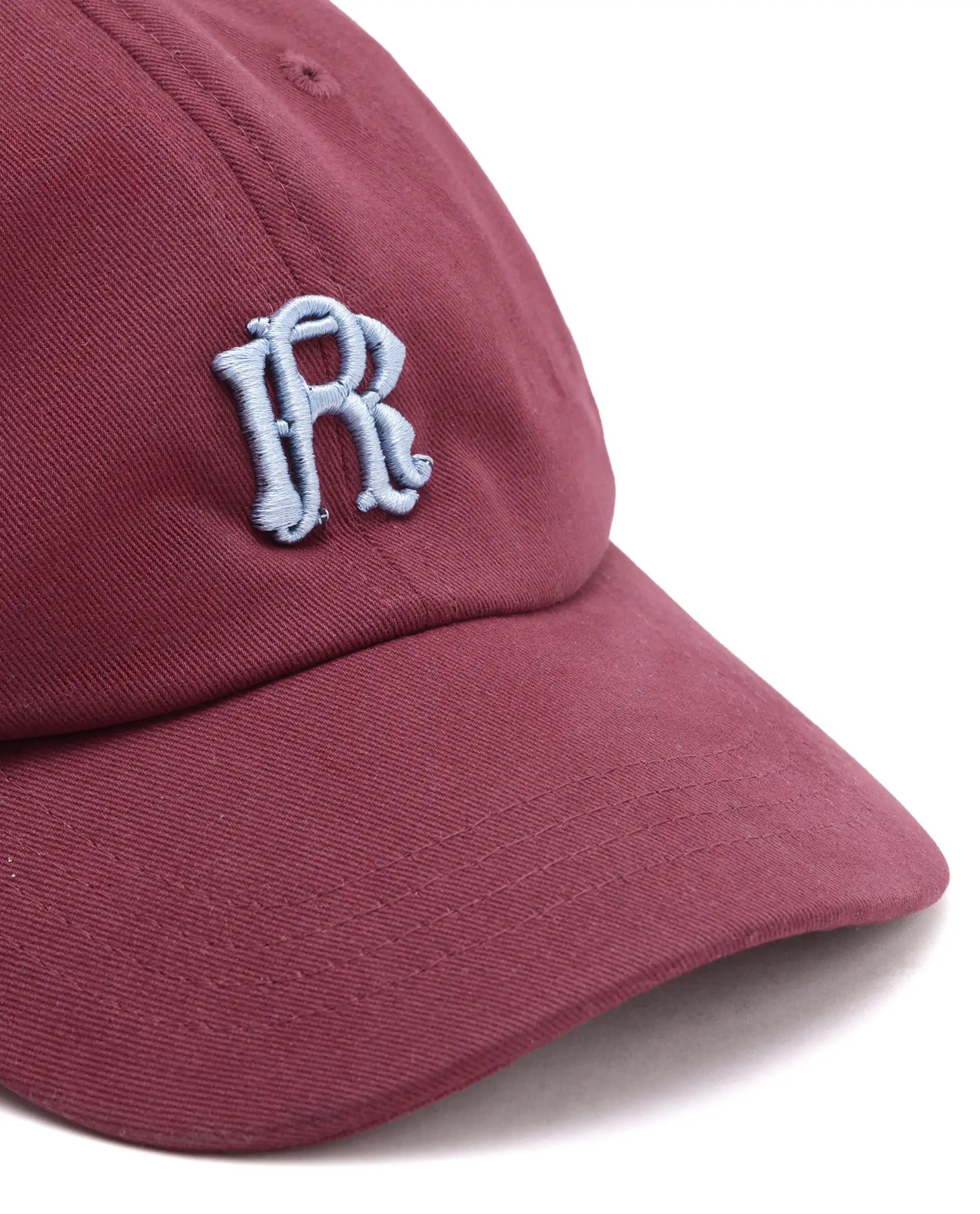 Rare Ones Kids Cafu-K Maroon Cotton Velcro Closure Cap