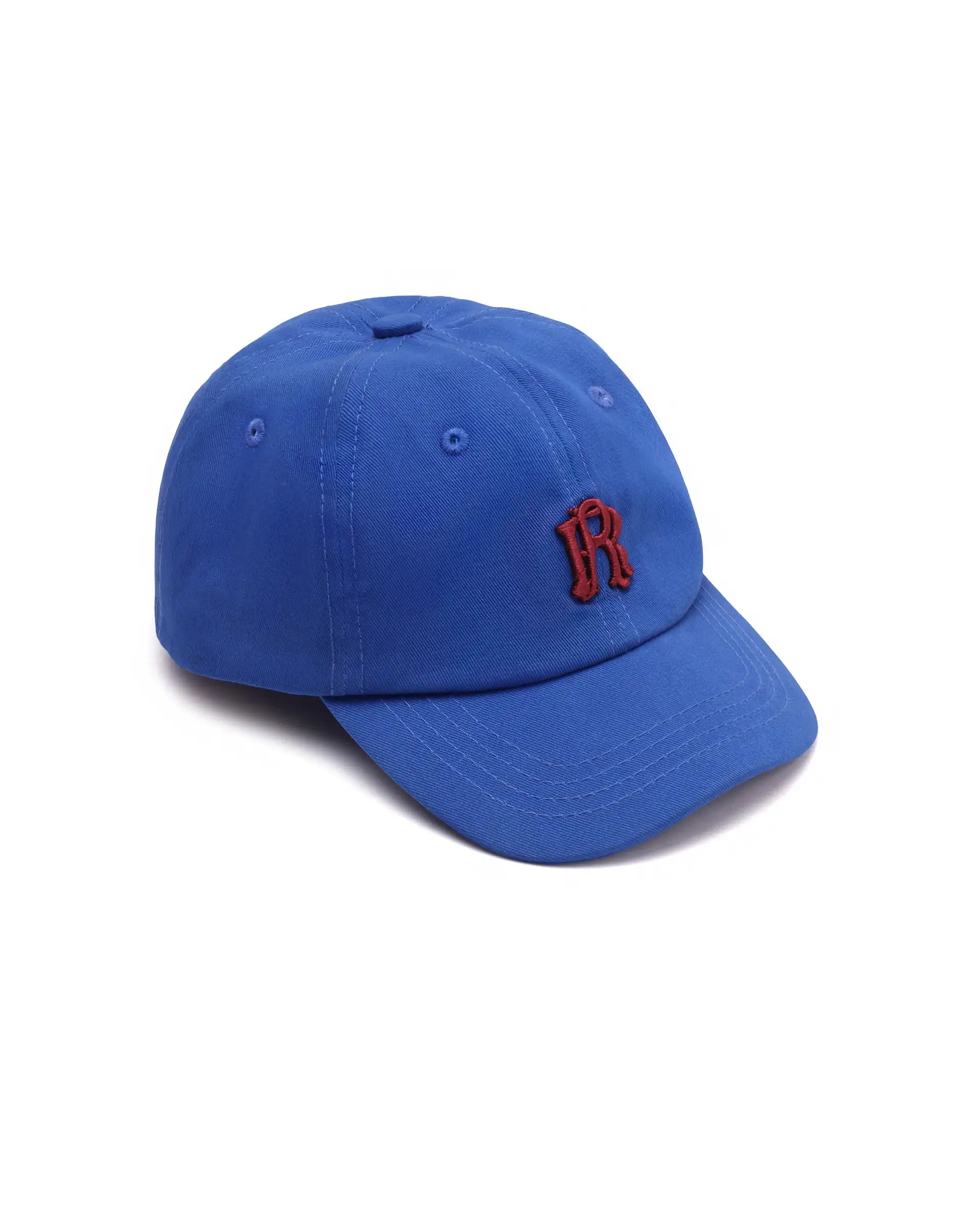 Rare Ones Kids Cafu-K Dark Royal Blue Cotton Velcro Closure Cap
