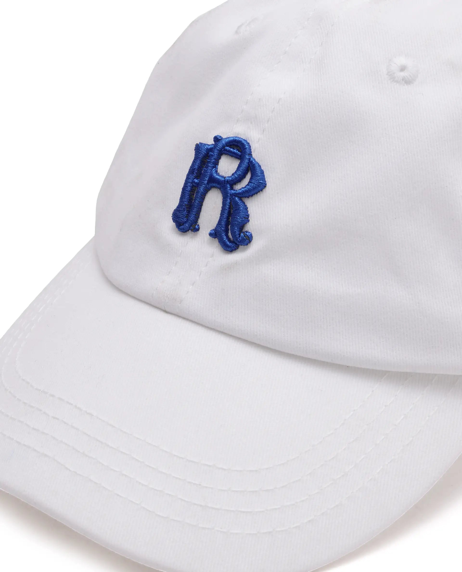 Rare Ones Kids Cafu-Y White Cotton Buckle Strap Closure Cap