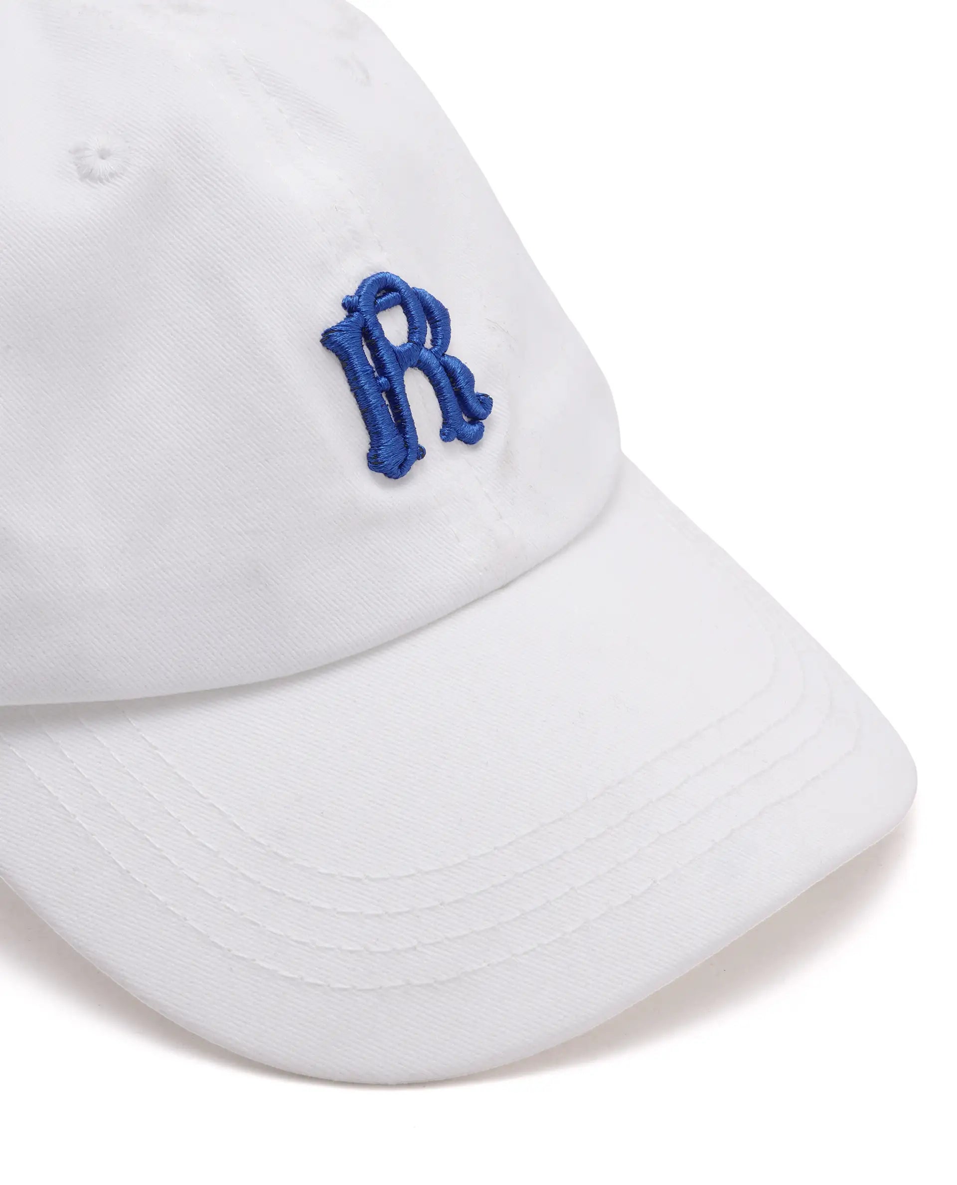 Rare Ones Kids Cafu-Y White Cotton Buckle Strap Closure Cap