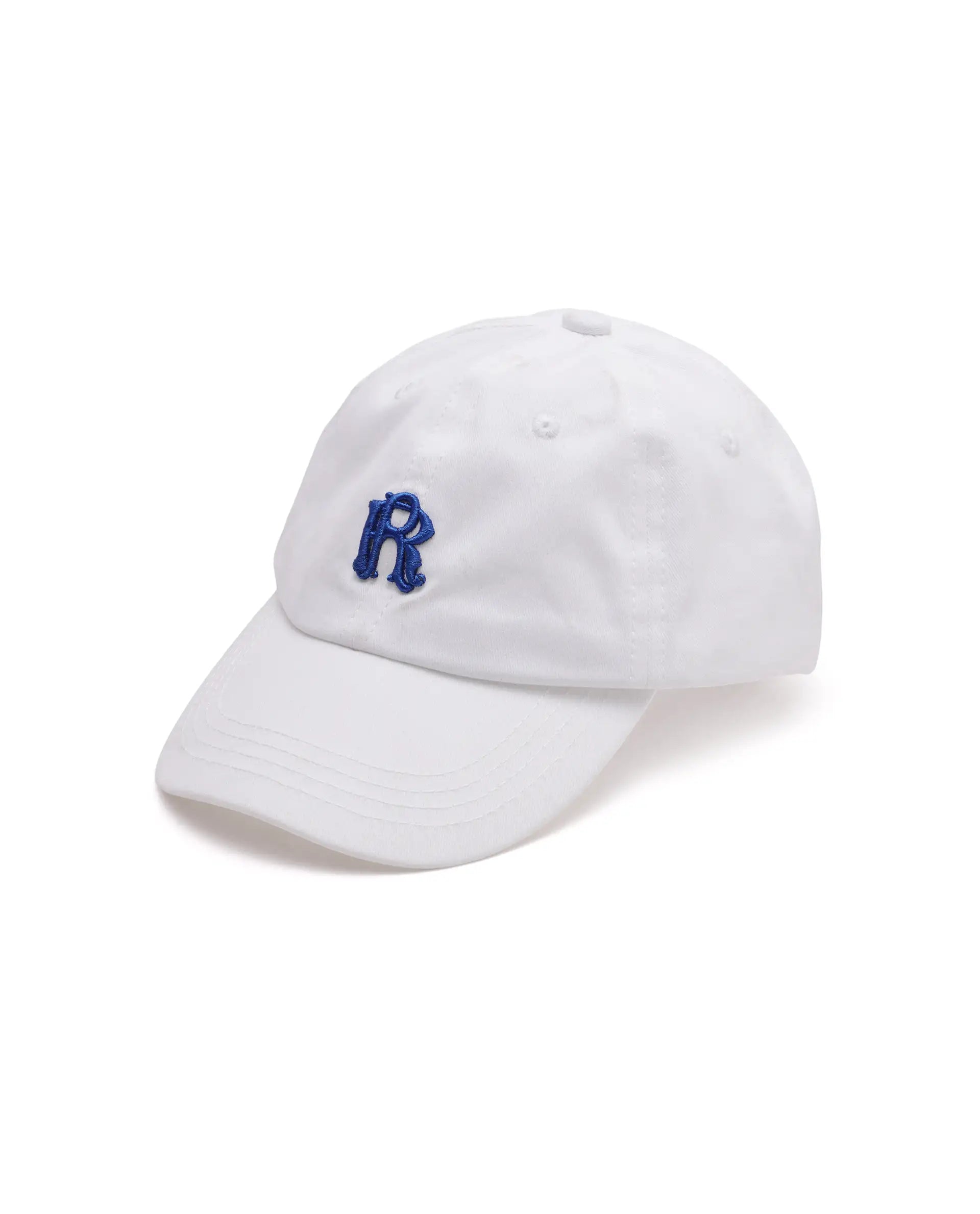Rare Ones Kids Cafu-Y White Cotton Buckle Strap Closure Cap