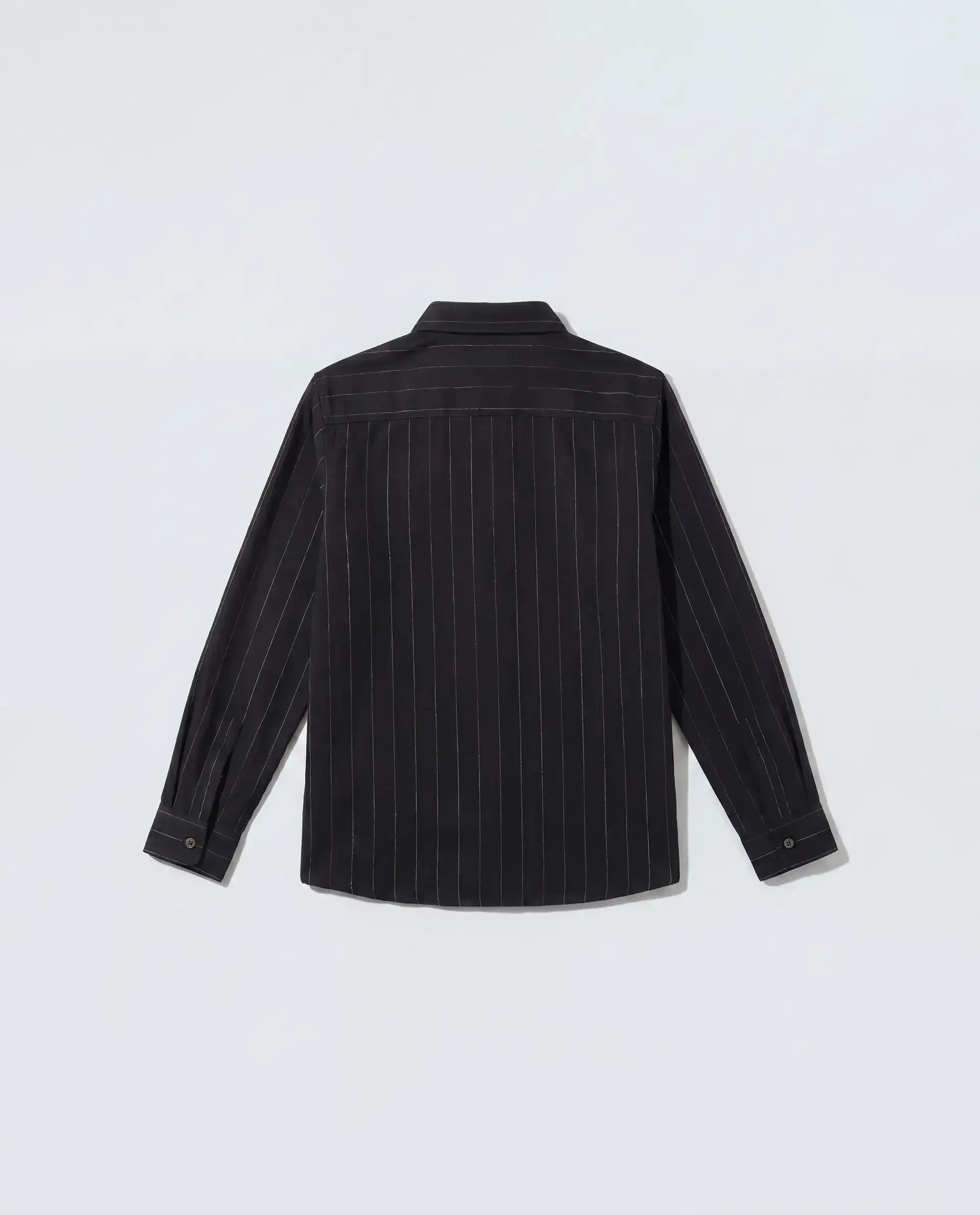 Rare Ones Kids Volc Black Cotton Blend Button Closure Regular Fit Shirt