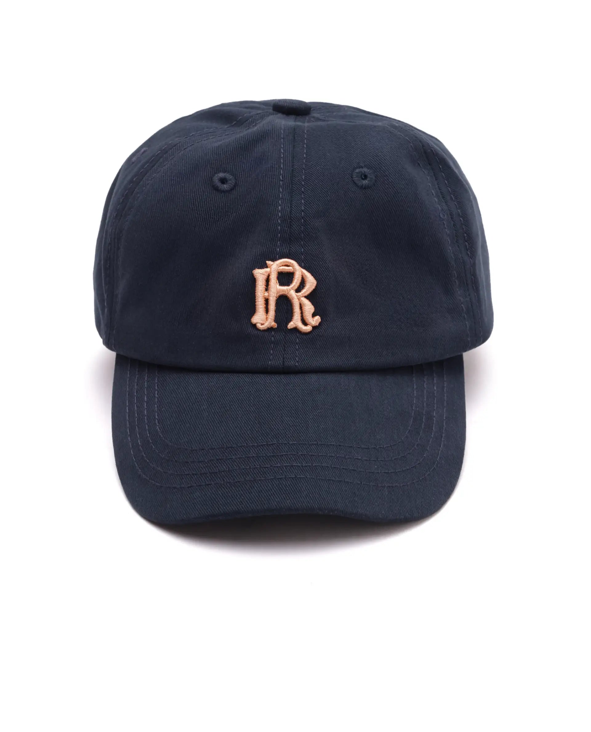Rare Ones Kids Cafu-K Dark Navy Blue Cotton Velcro Closure Cap