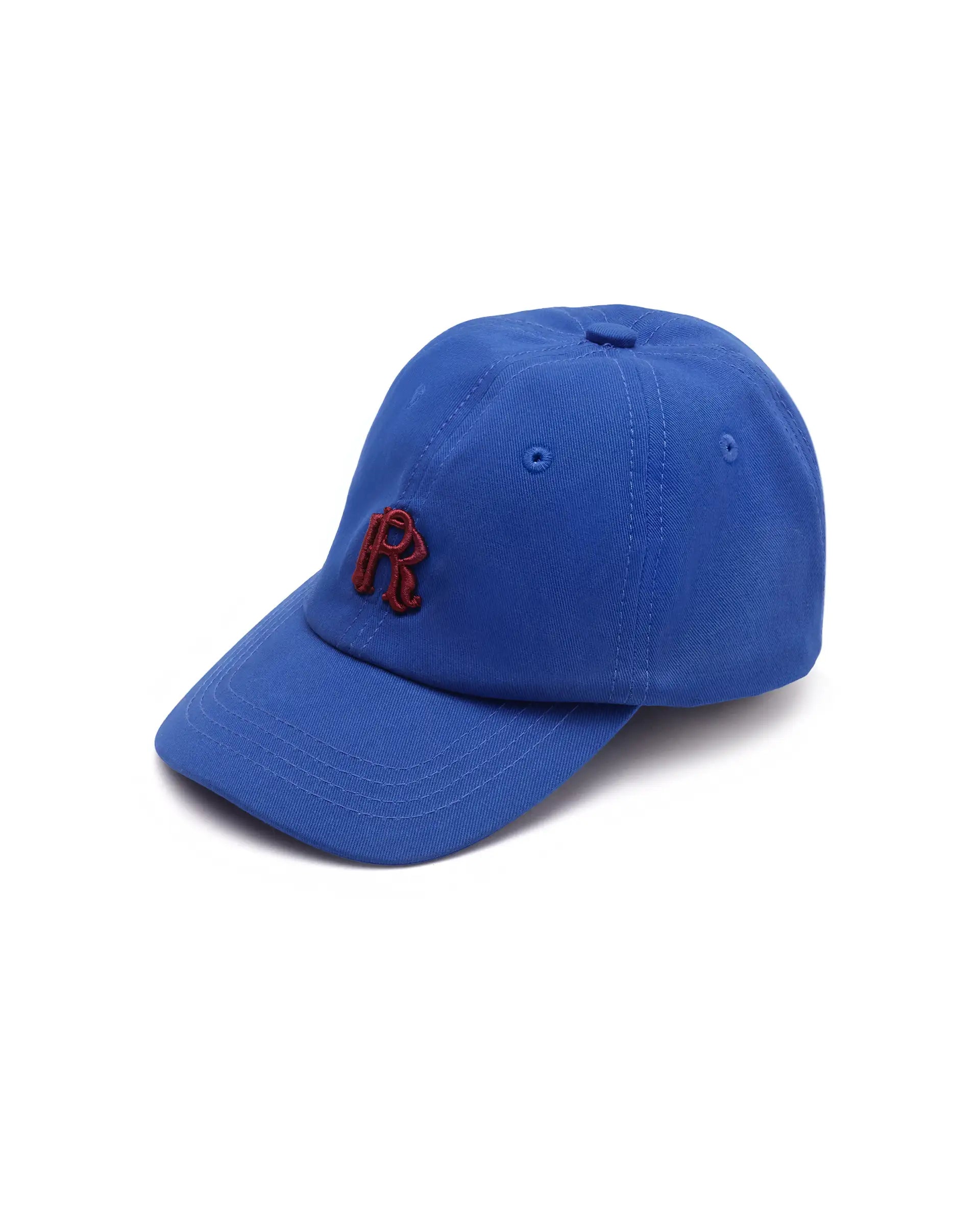 Rare Ones Kids Cafu-K Dark Royal Blue Cotton Velcro Closure Cap