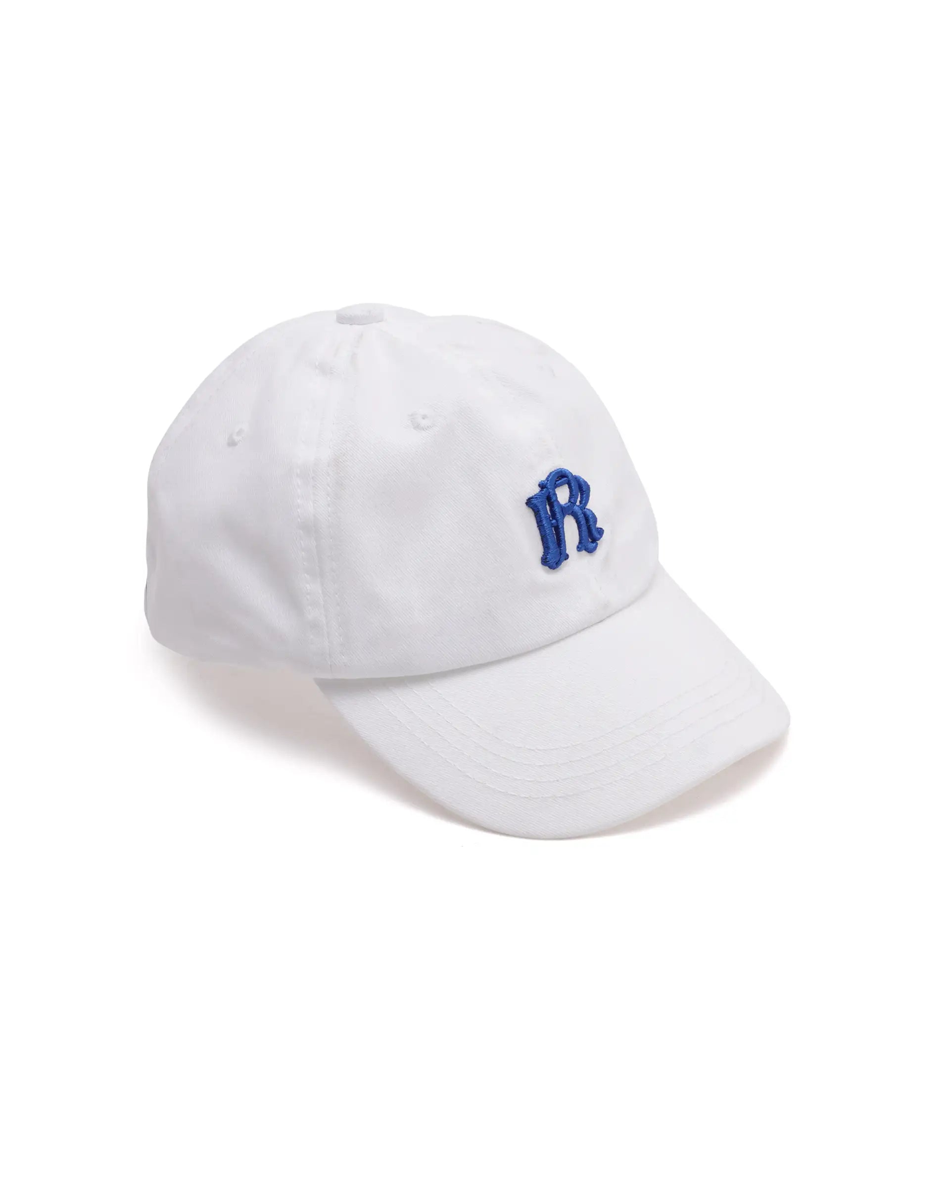 Rare Ones Kids Cafu-K White Cotton Velcro Closure Cap