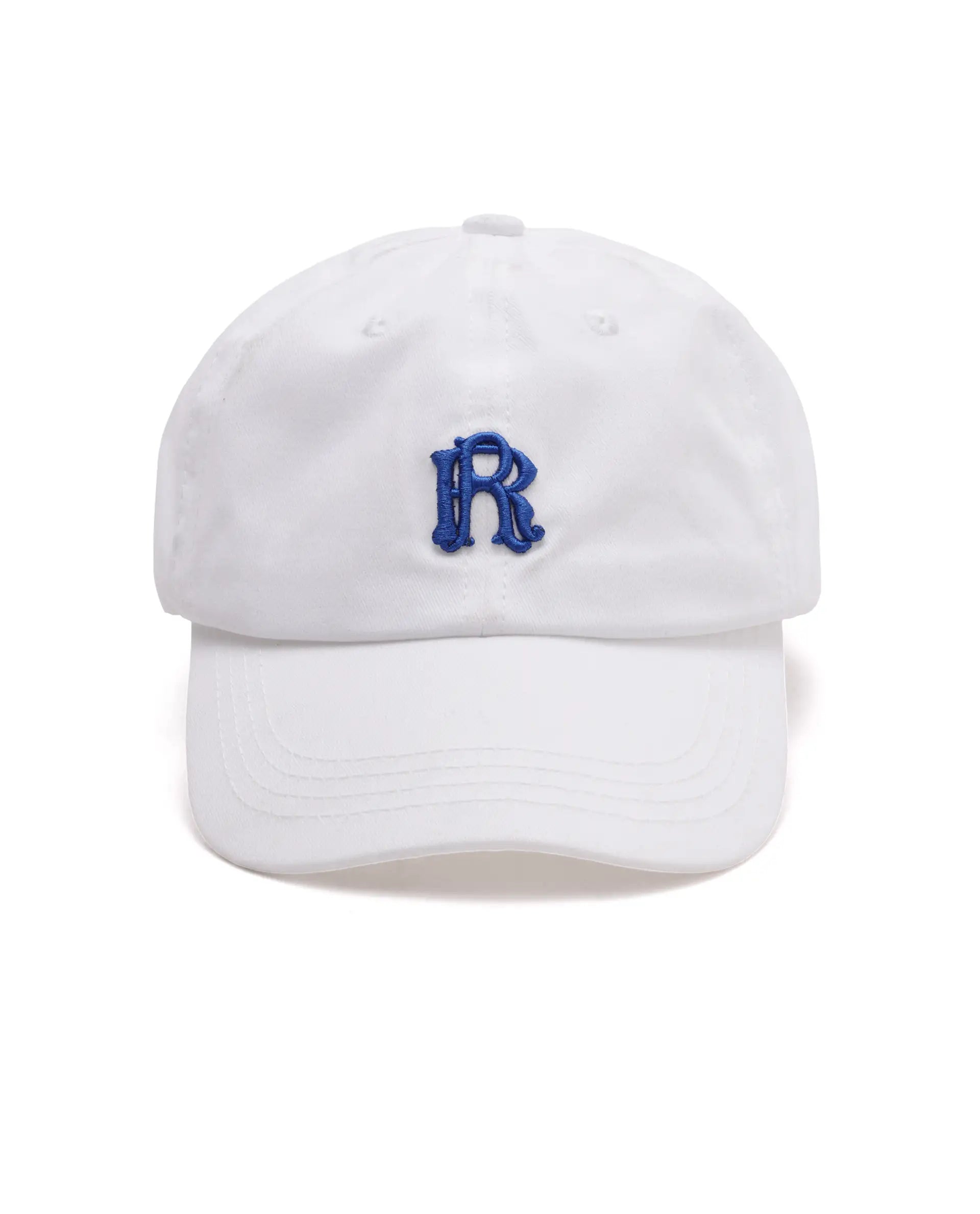 Rare Ones Kids Cafu-Y White Cotton Buckle Strap Closure Cap