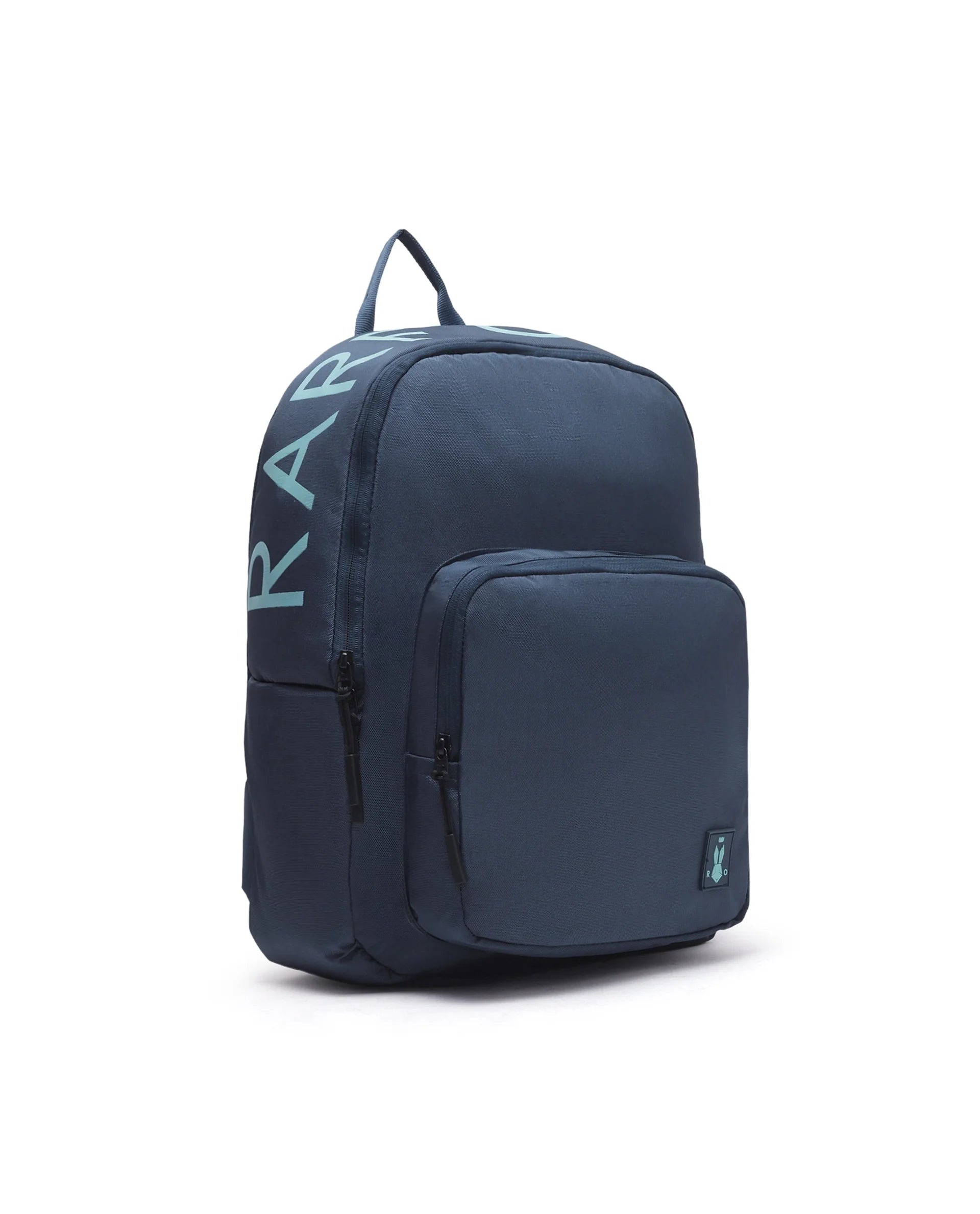 Rare Ones Kids Pitee Navy Polyester Fabric Zipper Closure BackPack